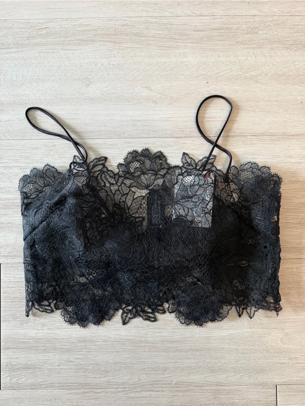 Zara lace crop top small